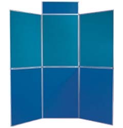 7'x7.5'ft-- 6 Panel Folding Foam Board Display