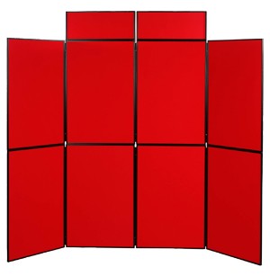 9'x7.5'ft-- 8 Panel Folding Foam Board Display