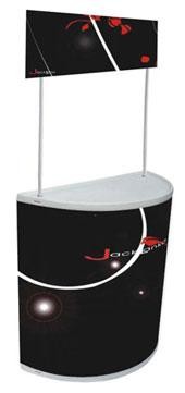 Curved Lightweight Promotional Table