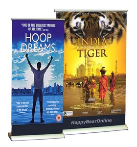 12"x16.5" inch Mini Desktop Retractable Banner 30x42cm