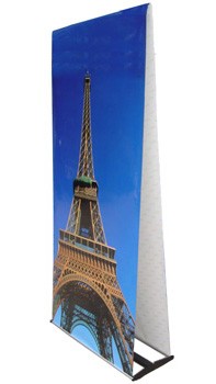 double side retractable pull up banner