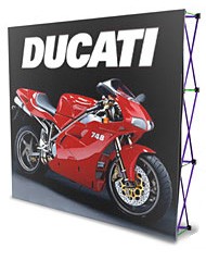 8'x15'ft-- 8 Foot High Straight Faced Backdrop