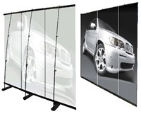 8'x6.5'ft-- 3x Aluminum L-Stand Mural Backdrop