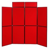 9'x7.5'ft-- 8 Panel Folding Foam Board Display