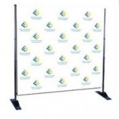 stap repeat mural backdrop