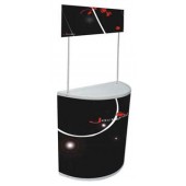 Curved Lightweight Promotional Table