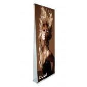 2.5x7ft  Elite Wide Base Double-Sided Retractable Pull Up Banner