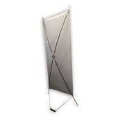 metal u base x banner stand