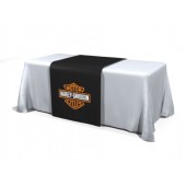 custom satin table runner print