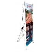 2.5'x7'ft Stable X-Display Banner 80x180cm