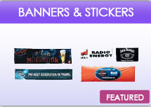 Outdoor Banners And Stickers
