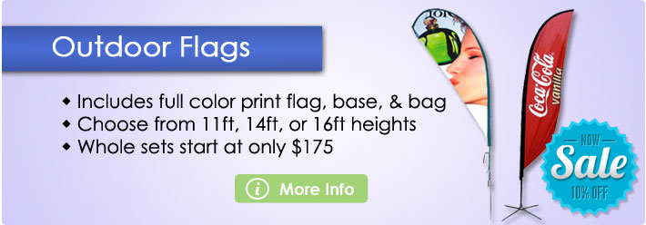 Outdoor Banner Flags